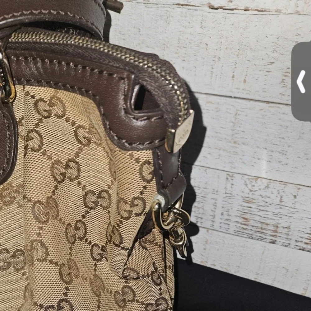 Gucci Sukey Brown and Tan Women's Bag & Wallet Bundle comes with dust bag
